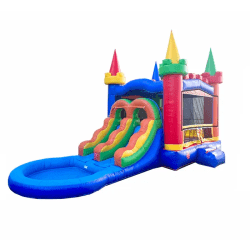 Rainbow Combo with Dual Lane Slide (WET/DRY)